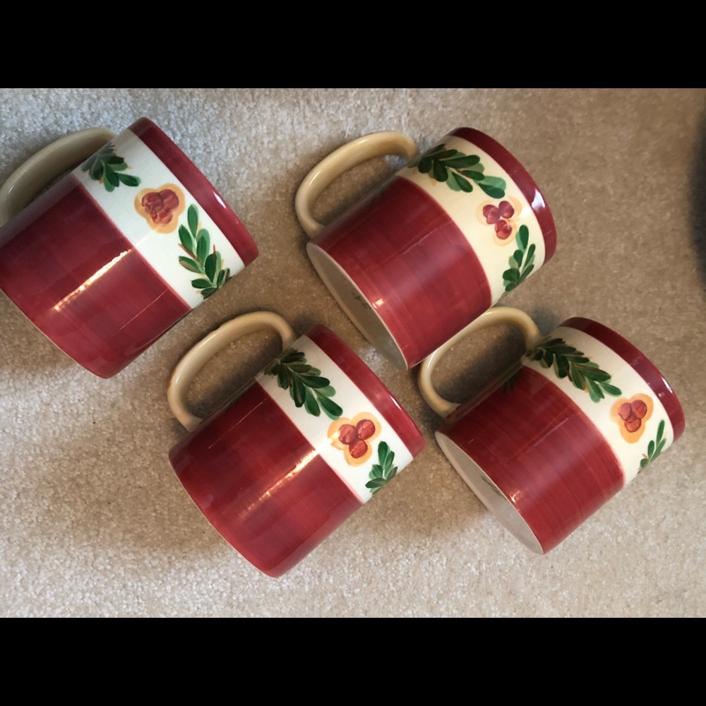 Southern living at home Gail Pittman Xmas mugs
